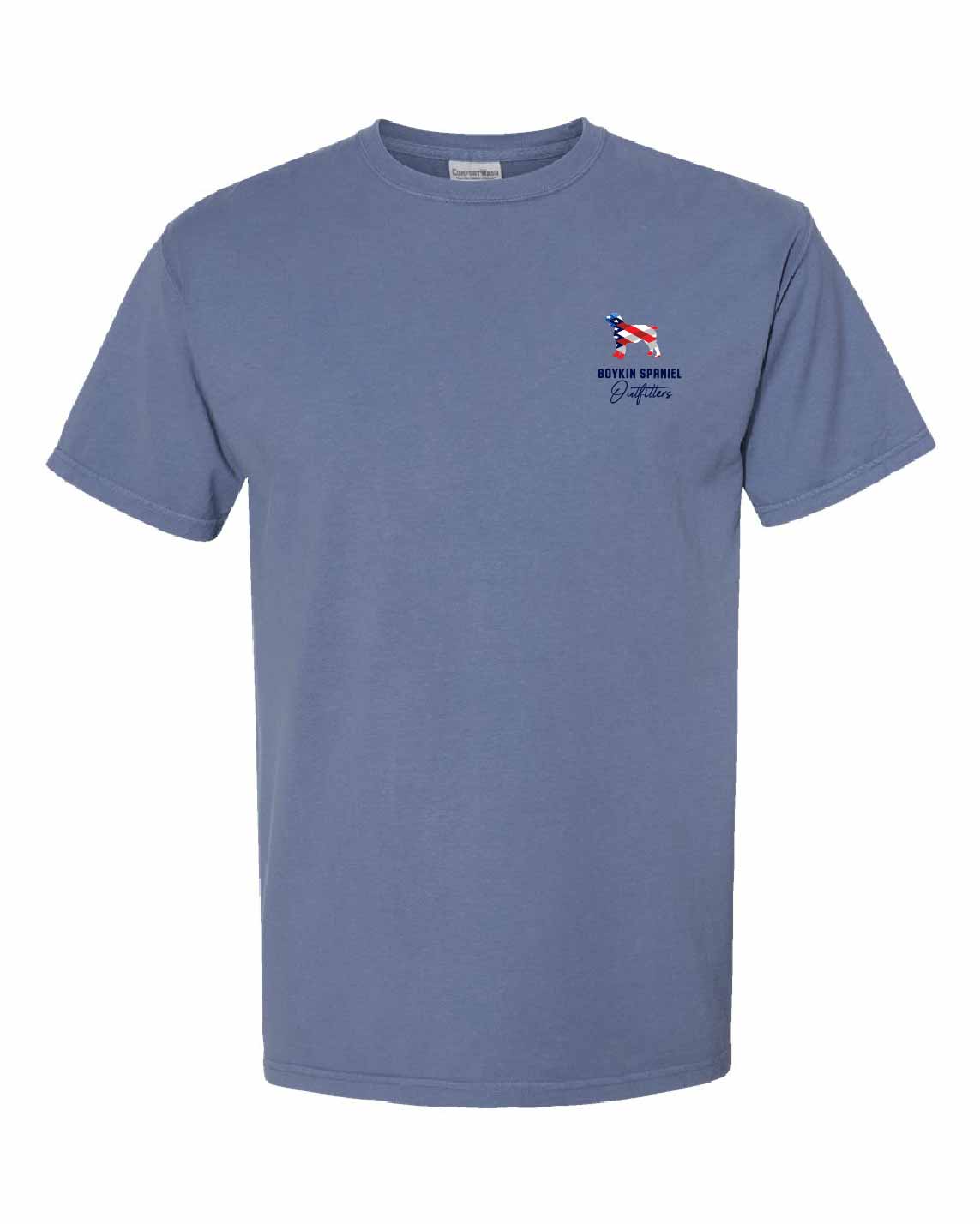 Comfort Wash® 100% Cotton Ring Spun Tee - Boykin Spaniel Southern Bred