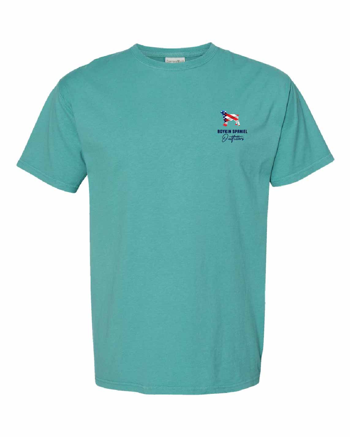 Comfort Wash® 100% Cotton Ring Spun Tee - Boykin Spaniel Southern Bred