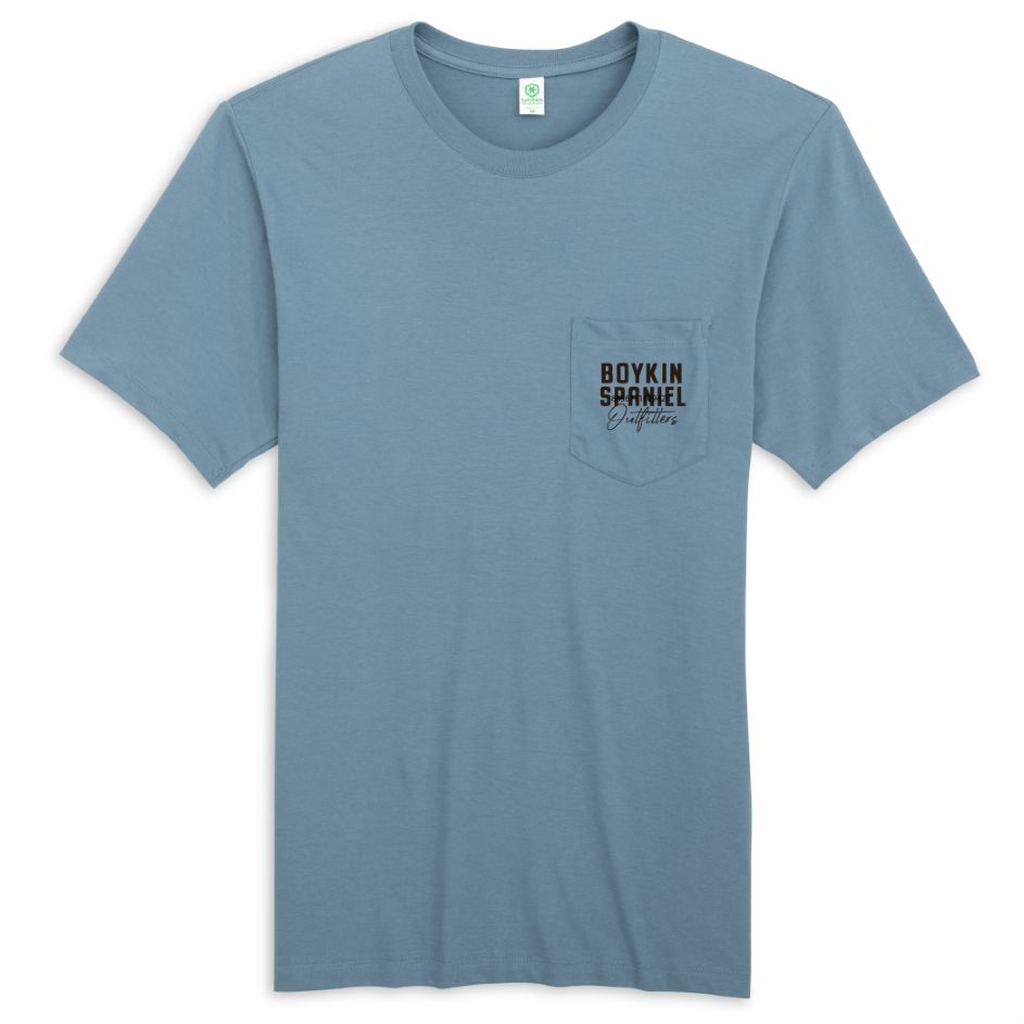 Top Dog - Boykin Spaniel Heavyweight 100% Cotton Pocket Tee (2 colors)