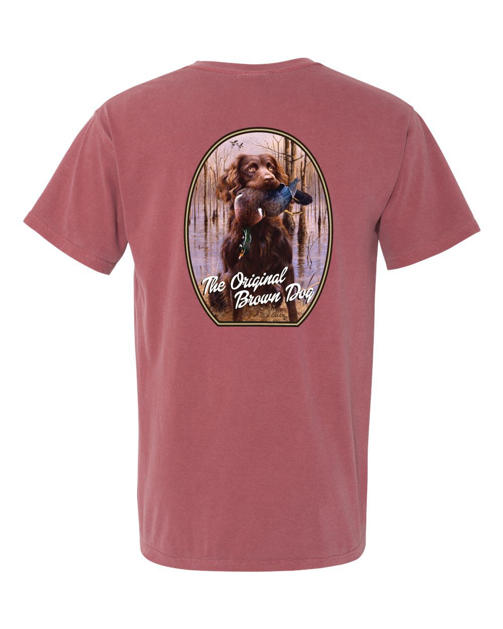 Top Dog - Boykin Spaniel Heavyweight 100% Cotton Pocket Tee (2 colors)