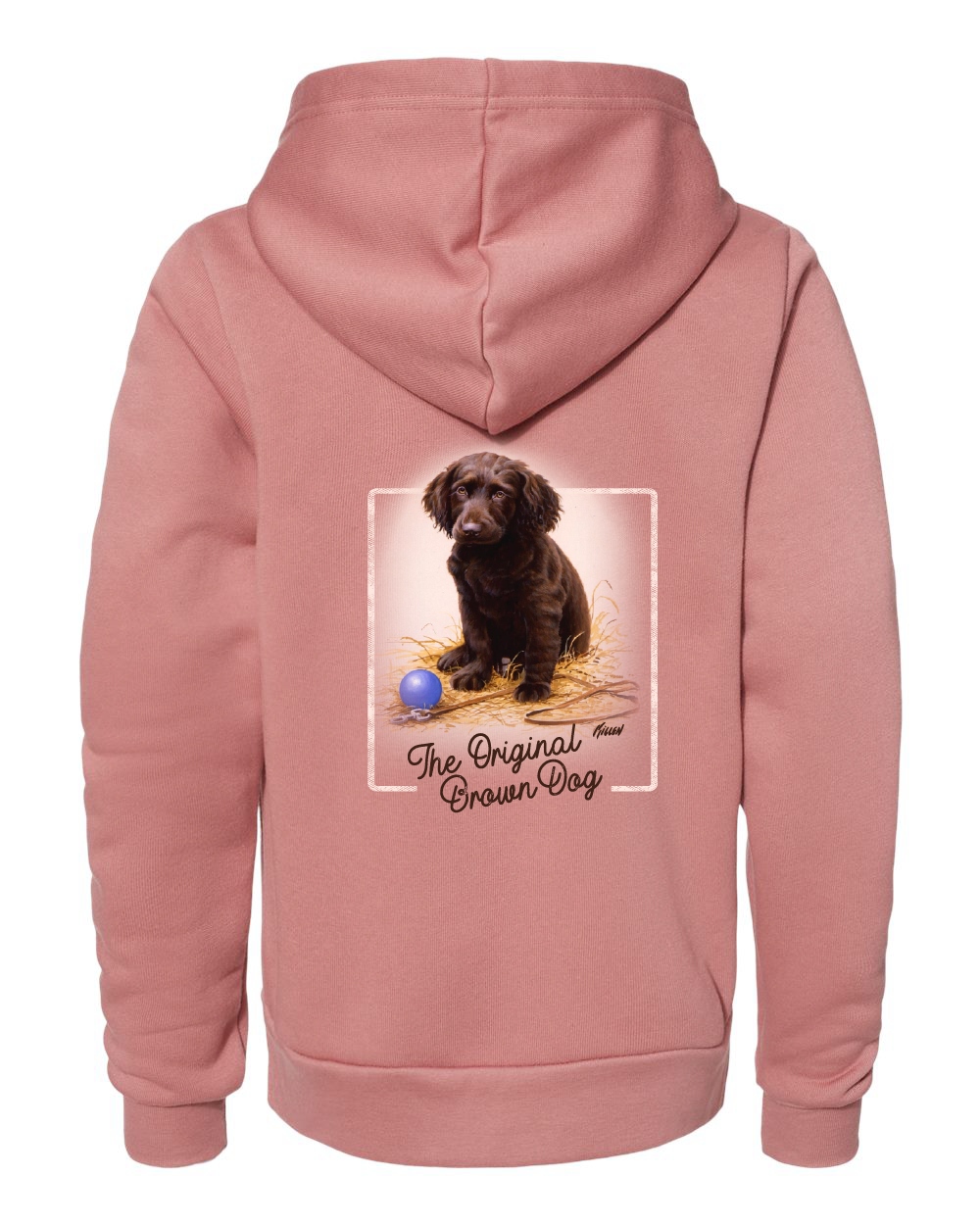 Late for School Boykin Puppy YOUTH Hoodie