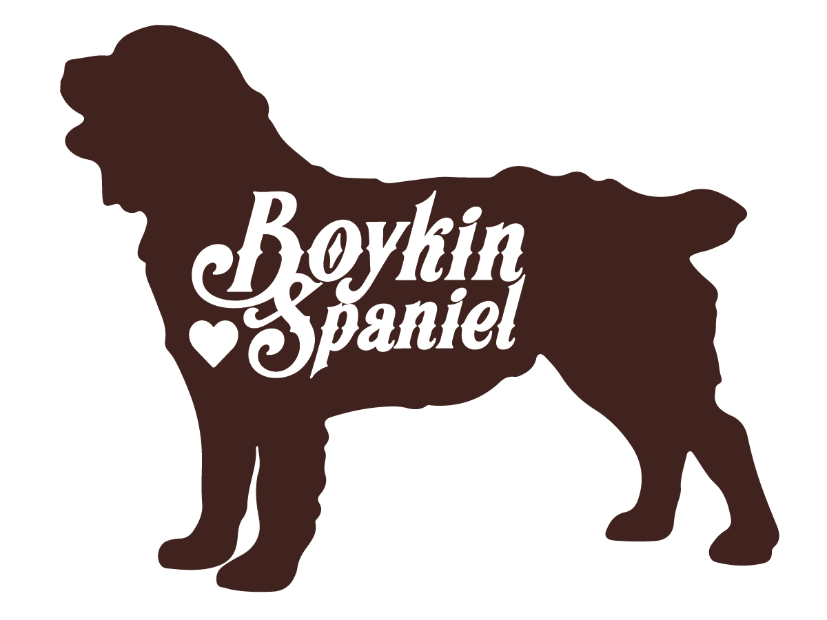 Boykin Spaniel Vinyl Decal - Boykin Spaniel Love