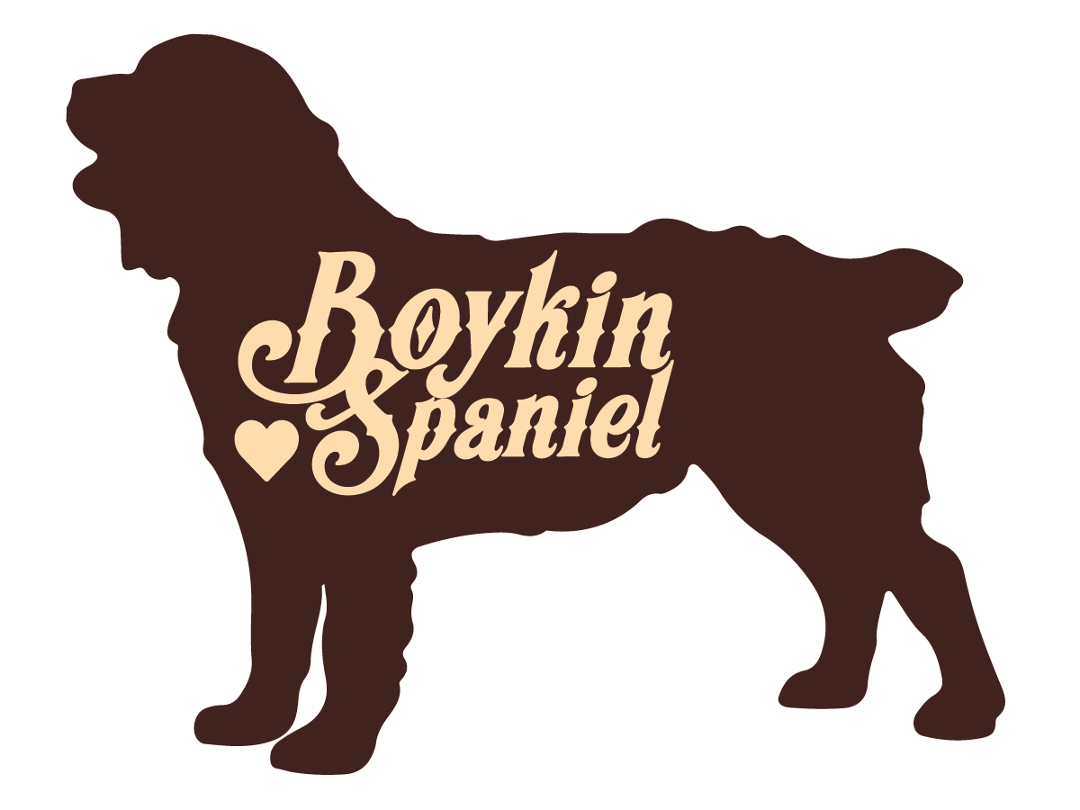 Boykin Spaniel Vinyl Decal - Boykin Spaniel Love