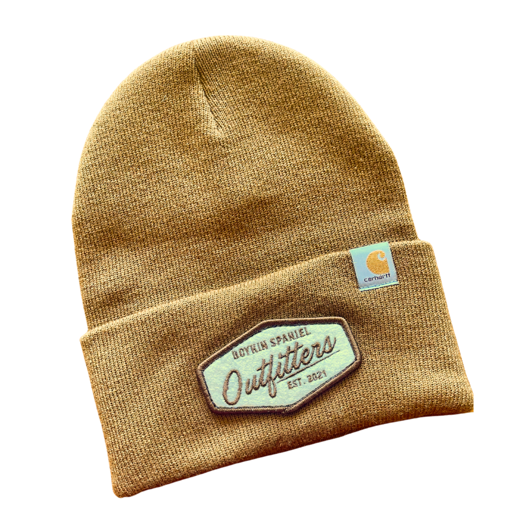 Carhartt Beanie Boykin Spaniel Society Official Boykin Silhouette