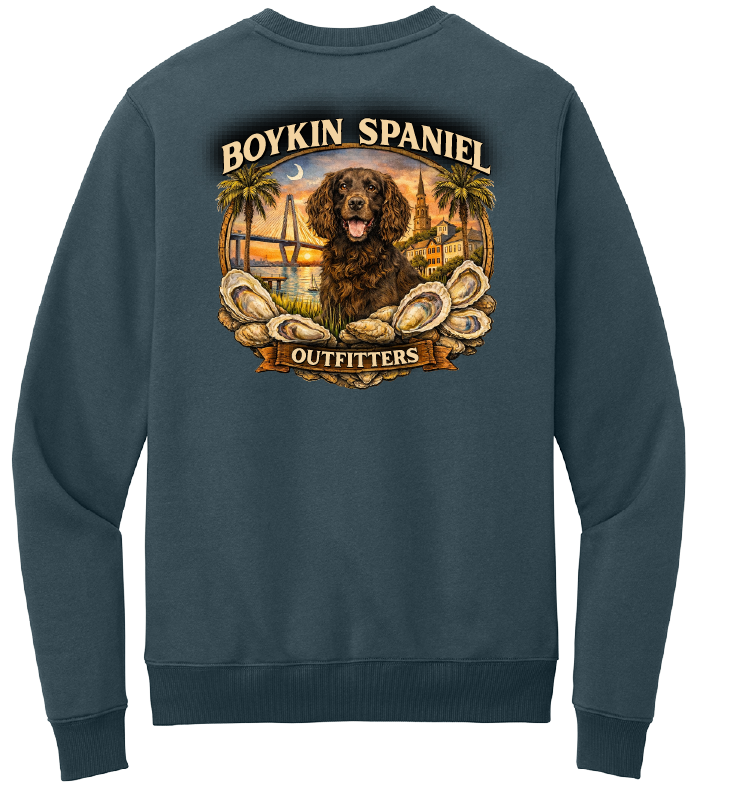 Charleston Boykin Spaniel Shirt – Coastal Oyster Collection by Boykin Spaniel Outfitters