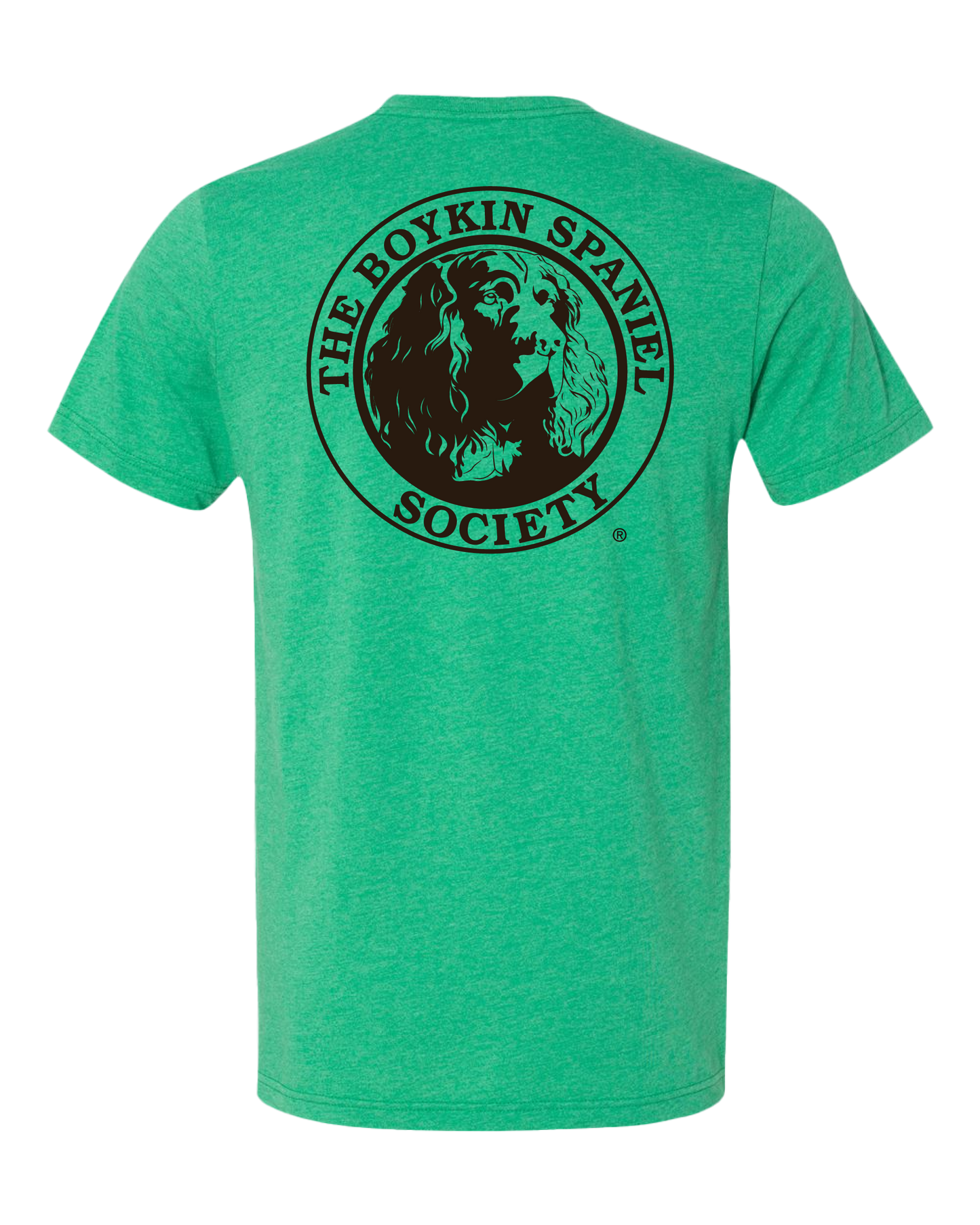 Short Sleeve T-Shirt Boykin Spaniel Society Official Seal (8 colors)