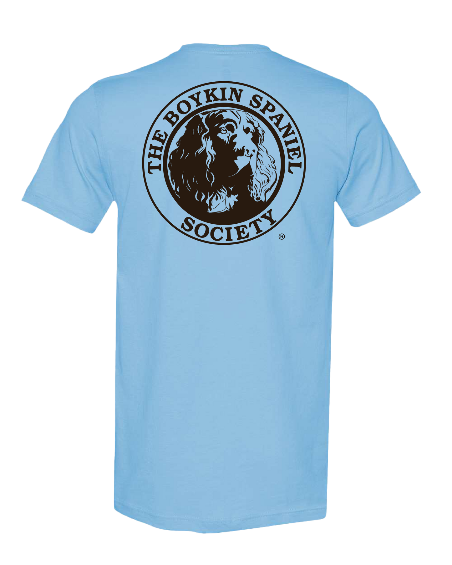 Short Sleeve T-Shirt Boykin Spaniel Society Official Seal (8 colors)