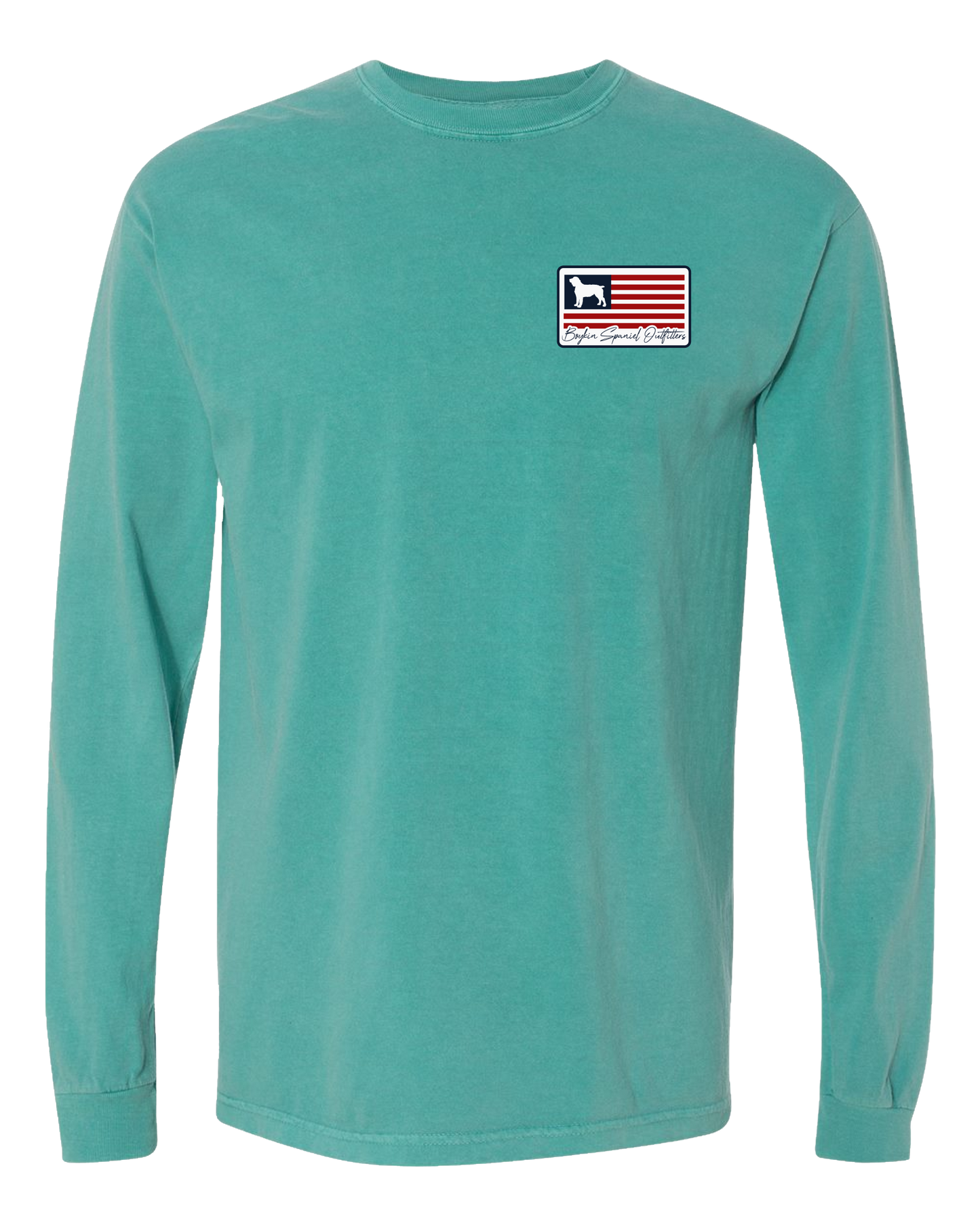 Long Sleeve 100% Cotton Tee - American Boykin