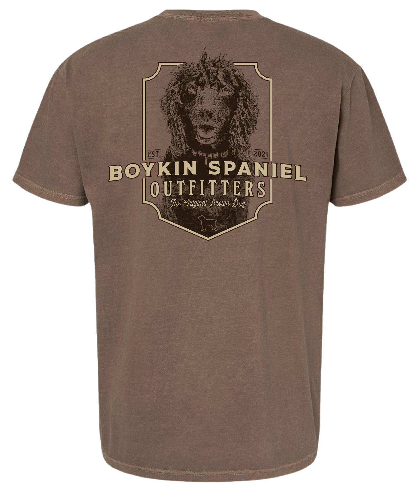 Short Sleeve T-Shirt Boykin Spaniel 100% Cotton (3 colors)