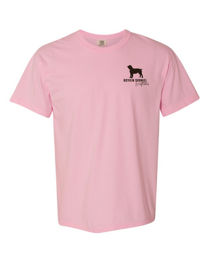 Short Sleeve T-Shirt Boykin Spaniel 100% Heavy Weight Cotton Comfort Color YOUTH (2 colors)