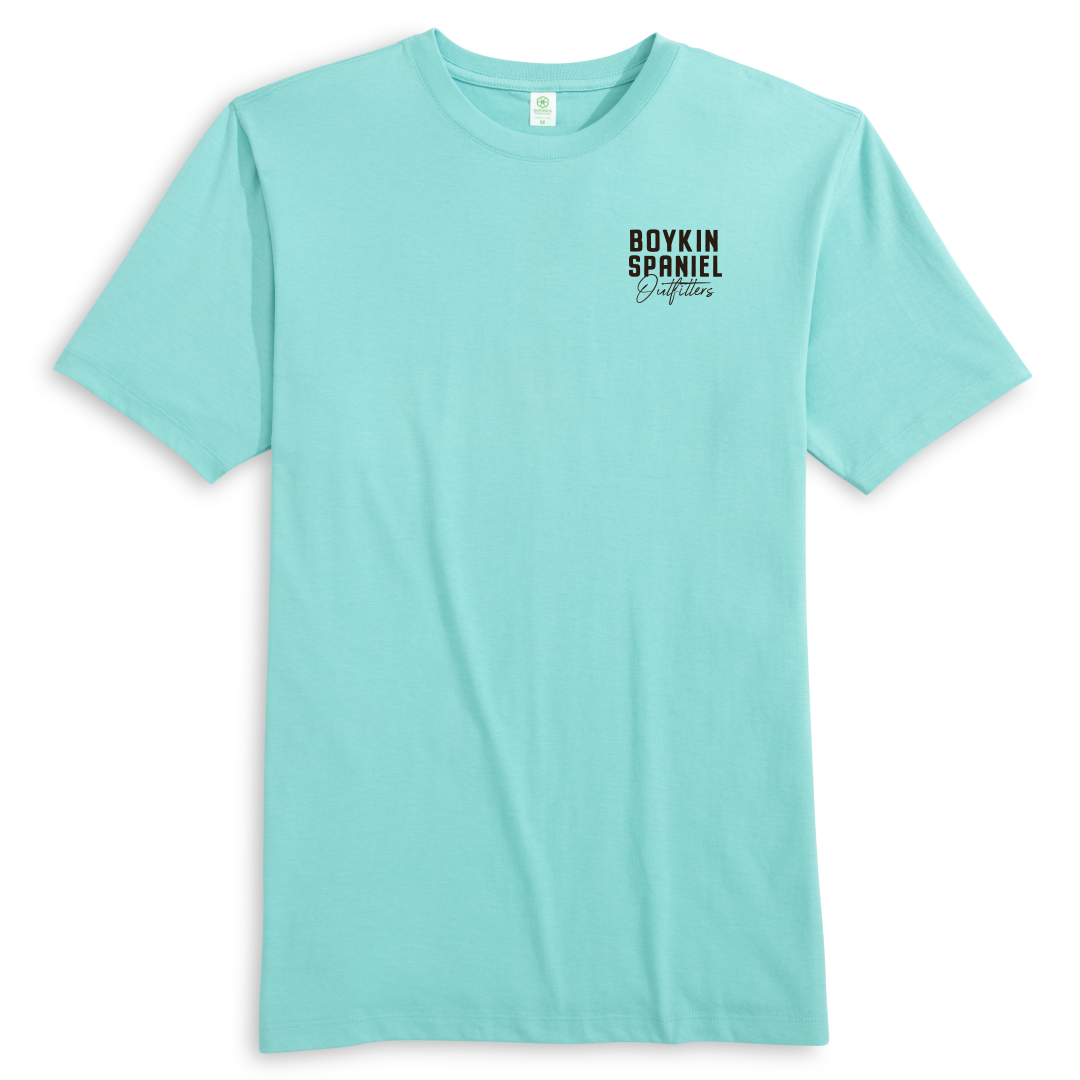 Boykin Spaniel T-Shirt – Original Brown Dog Tee in Seaglass