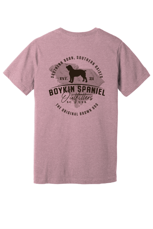 South Carolina's Original Brown Dog - Boykin Spaniel Short Sleeve Lightweight YOUTH Tee
