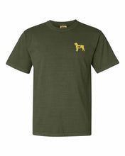 Load image into Gallery viewer, Comfort Colors® Heavyweight Ring Spun Tee - Boykin Spaniel Hunting Silhouette
