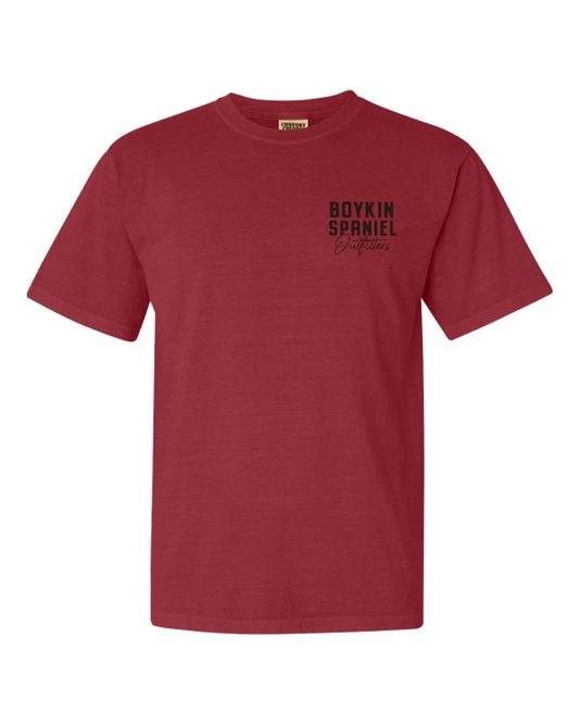 Short Sleeve T-Shirt TOP DOG - 100% Heavy Weight Cotton Comfort Color YOUTH (2 colors)