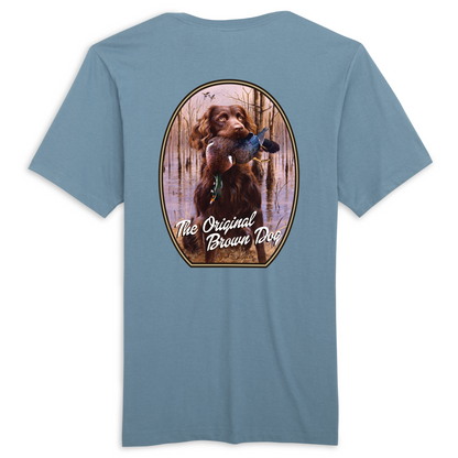 Top Dog - Boykin Spaniel Heavyweight 100% Cotton Pocket Tee (2 colors)
