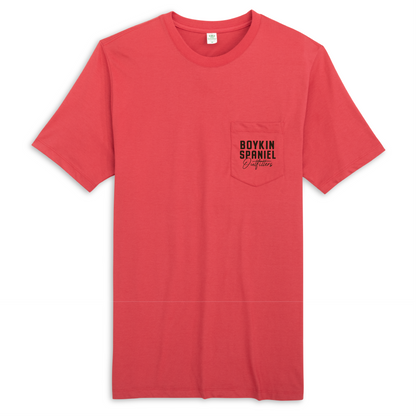 Top Dog - Boykin Spaniel Heavyweight 100% Cotton Pocket Tee (2 colors)