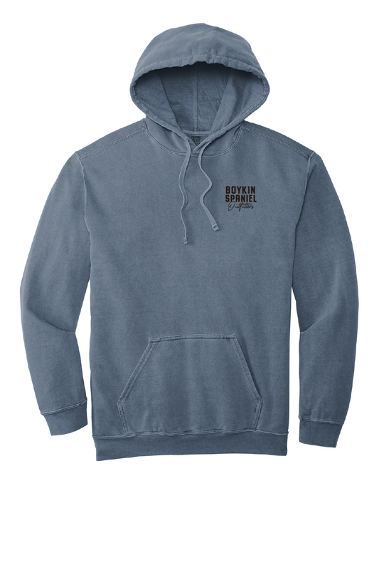 Top Dog - Boykin Spaniel Comfort Colors Hooded Sweatshirt