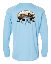 Load image into Gallery viewer, Long Sleeve Performance Tee - Boykin in Boat

