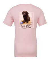 Load image into Gallery viewer, Late for School - Boykin Spaniel Puppy Lightweight Cotton Tee
