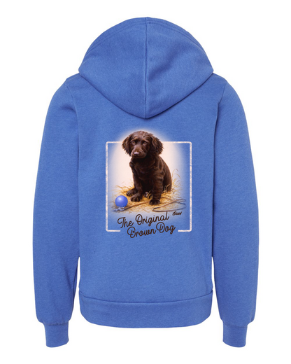 Late for School Boykin Puppy YOUTH Hoodie