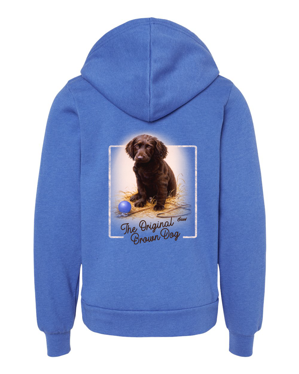Late for School Boykin Puppy YOUTH Hoodie
