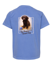 Load image into Gallery viewer, Late for School - Boykin Spaniel Puppy YOUTH Ring Spun Cotton Tee
