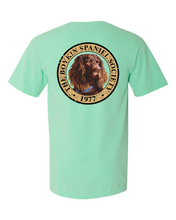 Load image into Gallery viewer, Boykin Spaniel Society Full Color Seal Heavyweight Cotton Tee YOUTH
