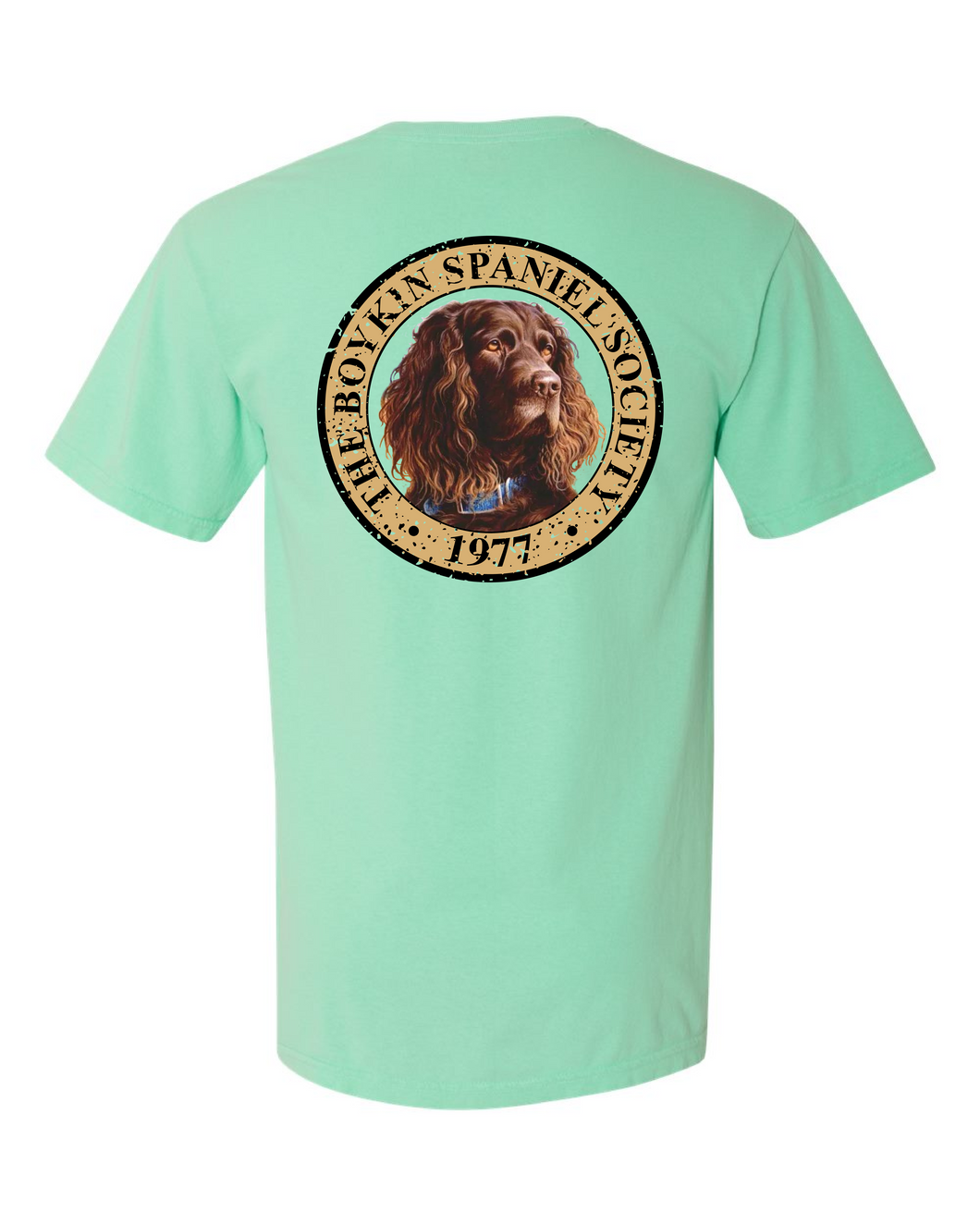 Boykin Spaniel Society Full Color Seal Heavyweight Cotton Tee YOUTH