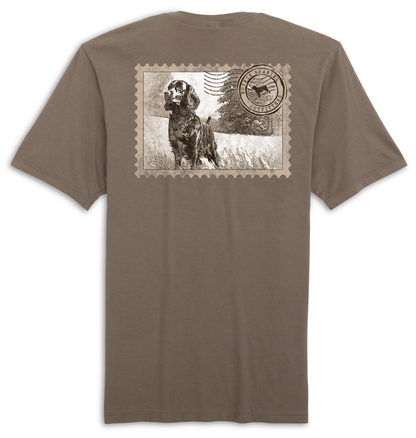 Boykin Spaniel 100% Cotton T-Shirt - Iconic Boykin Stamp Design