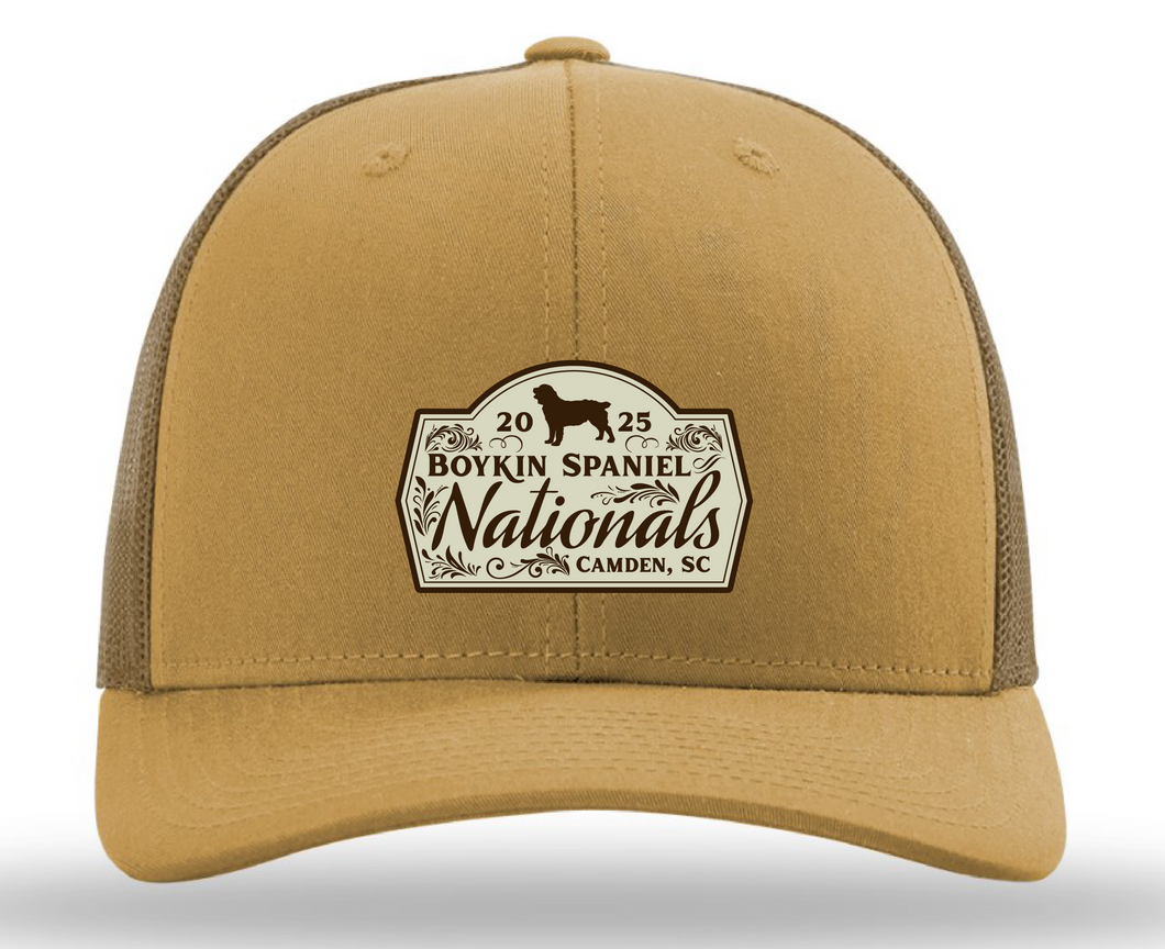 Pre-Order 2025 BSS Nationals Patch Hat - Richardson 112 Amber Gold