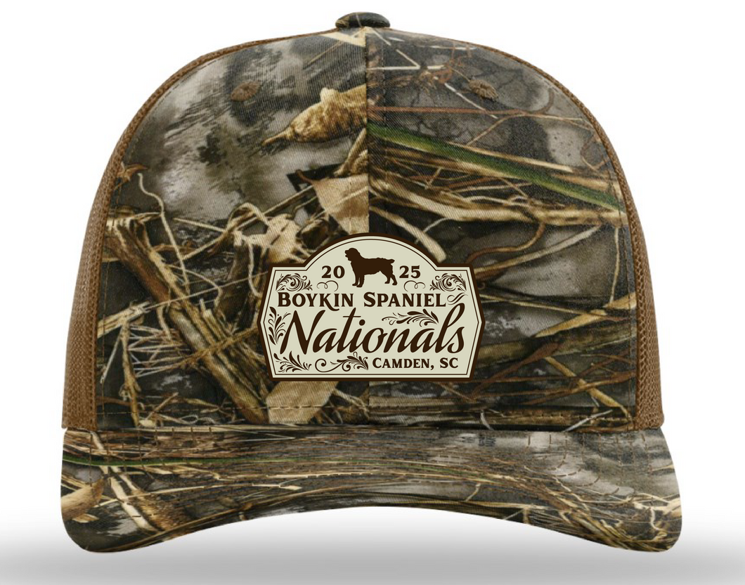 Pre-Order 2025 BSS Nationals Patch Hat - Richardson Max 7/Buck