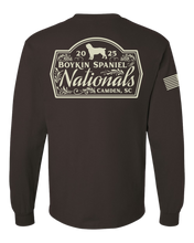 Load image into Gallery viewer, Pre-Order 2025 BSS Nationals Long Sleeve Tee with Official Logo
