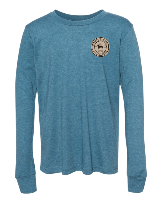Boykin Spaniel YOUTH Long Sleeve Tee - Iconic Boykin Stamp Design
