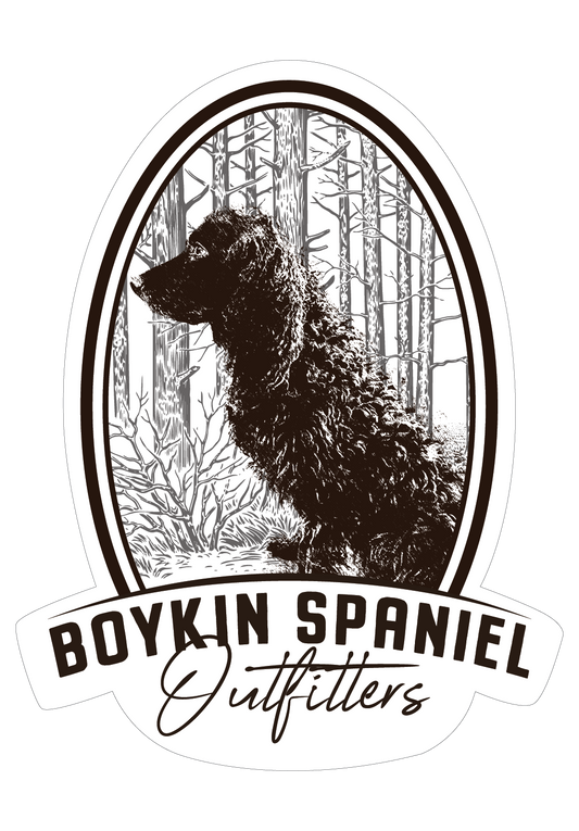 Boykin Spaniel Vinyl Decal - Vintage Boykin Spaniel
