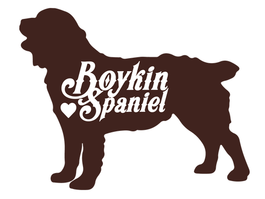 Boykin Spaniel Vinyl Decal - Boykin Spaniel Love