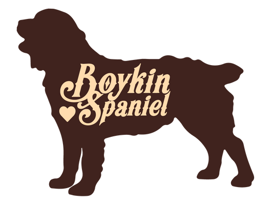 Boykin Spaniel Vinyl Decal - Boykin Spaniel Love