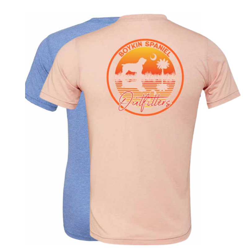 YOUTH Triblend Short Sleeve T-Shirt - Boykin Sunset
