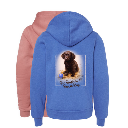 Late for School Boykin Puppy YOUTH Hoodie