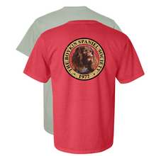 Load image into Gallery viewer, Boykin Spaniel Society Full Color Seal Heavyweight Cotton Tee
