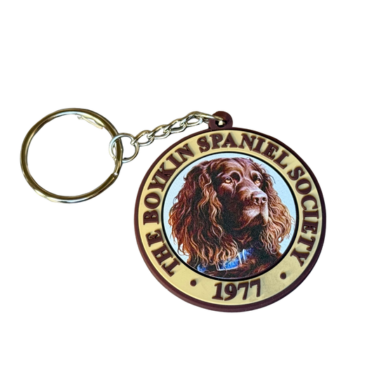 Boykin Spaniel Society PVC Keychain