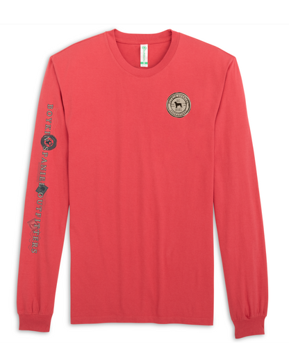 Boykin Spaniel 100% Cotton Long Sleeve Tee - Iconic Boykin Stamp Design