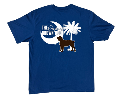 Boykin Spaniel 100% Cotton T-Shirt - Palmetto Boykin Design