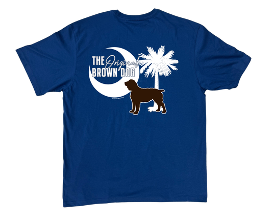 Boykin Spaniel 100% Cotton T-Shirt - Palmetto Boykin Design