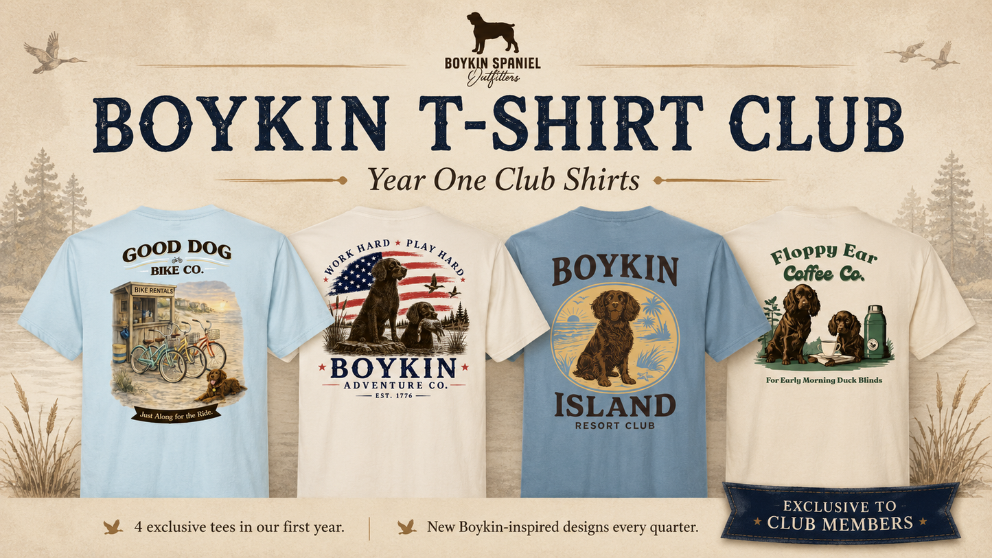 These are the first four club t-shirts that were introduced.  New tees will be unique from these, and these are shown as an example of the types of shirts that the club produces.