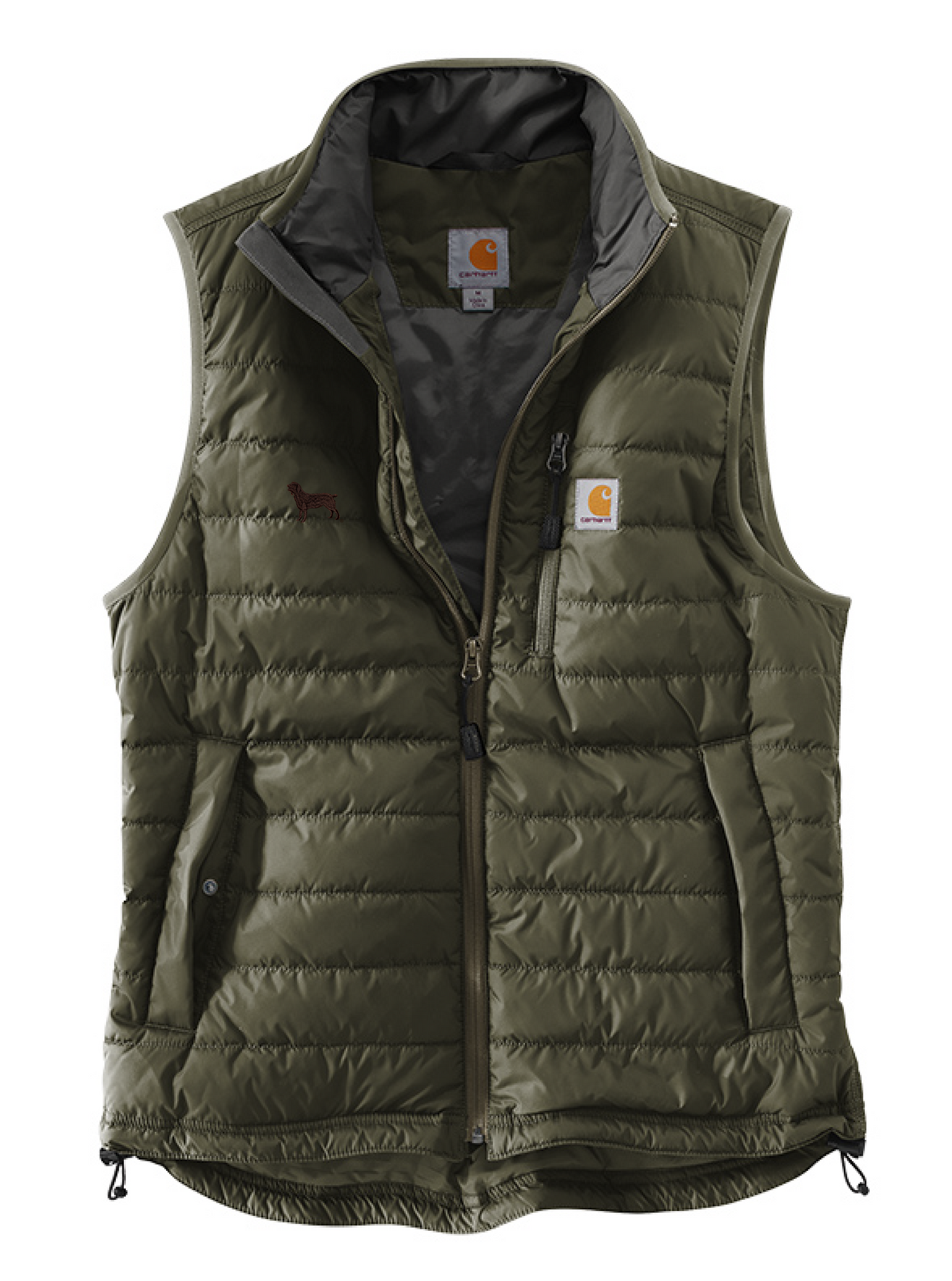 Carhartt Gilliam Vest with Boykin Spaniel Society Official Boykin Silhouette