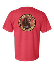 Load image into Gallery viewer, Boykin Spaniel Society Full Color Seal Heavyweight Cotton Tee
