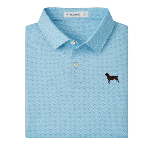 Peter Millar Featherweight Martinis Performance Polo with Boykin Spaniel Society Embroidery