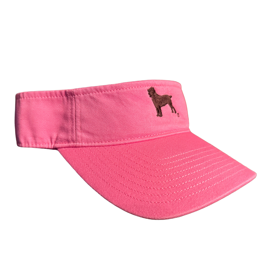 Richardson Visor with Official Boykin Spaniel Society Silhouette