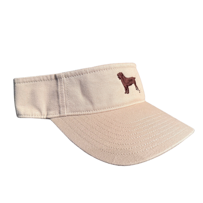 Richardson Visor with Official Boykin Spaniel Society Silhouette