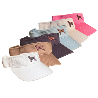Richardson Visor with Official Boykin Spaniel Society Silhouette